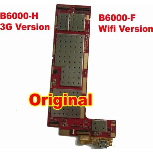 Original Unlock Motherboard For Lenovo Yoga Tablet B6000 B6000h B6000f Mainboard Logic Board Circuits Card Fee Flex Cable