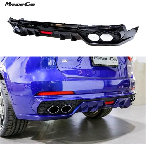 Vstar style PP rear lip diffuser for Maserati Levante car accessory autoparts bodykit