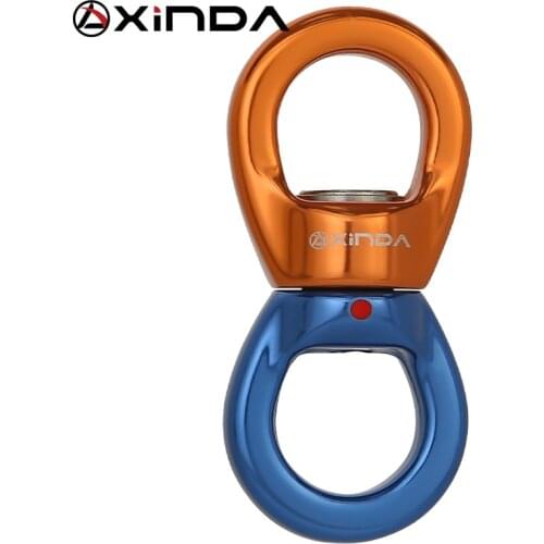 XINDA Professional Outdoor Rock Climbing Universal heel Fixing Device Rotary Connector High Altitude Top Yoga universal Ring
