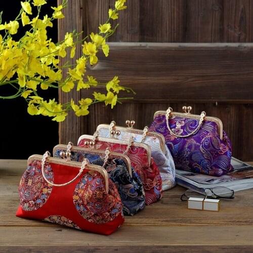 Womens Bags Polyester Evening Bag Lace Embroidery Plants Solid Color Wedding Bags Party Event / Party