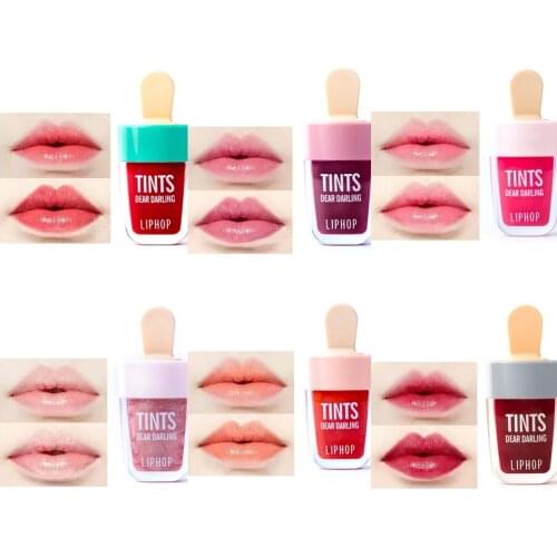 Lips Stain Lip Tint Liquid Lipsticks Lip Pigment Gel for Pretty Girls Moisturizing Liquid Lip Oil Make Up Tool