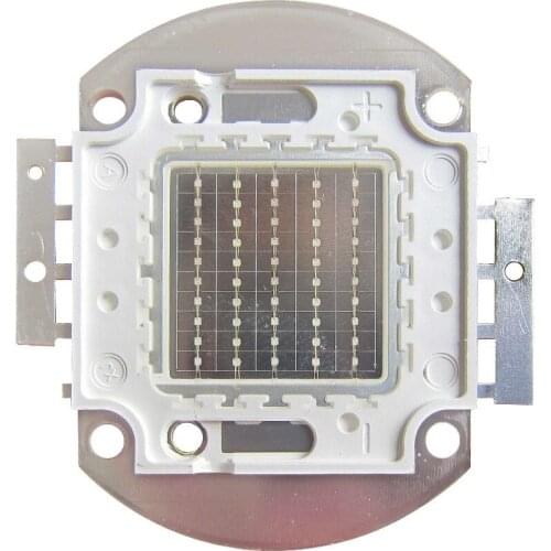 1pcs High Power 50W 32V 1500mA Bright Blue 460nm SMD LED Grow Light Parts Plant Growth Lamp