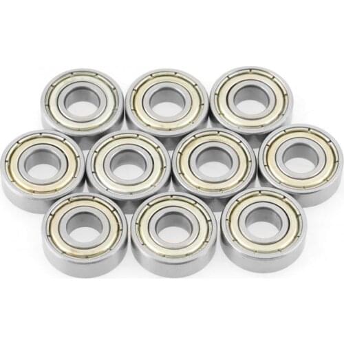 10 pcs 696ZZ 6 x 15 x 5 mm Stainless Steel Ball Bearings