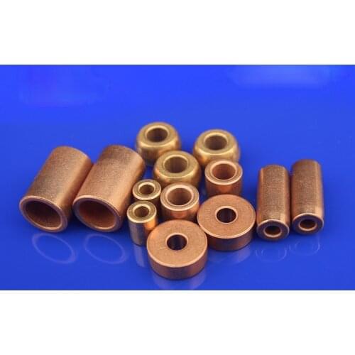 10PCS Inner Diameter 3/4/5/6/8/10mm Self-lubricating Bearing Oilless Bushing Sleeve Rib Bearing Oil Bearing