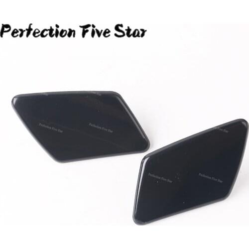 39991798 39991799 Pair Front Left+Right Bumper Headlight Washer Jet Nozzle Cover Cap Random Color For Volvo S40 V50 2005-2007