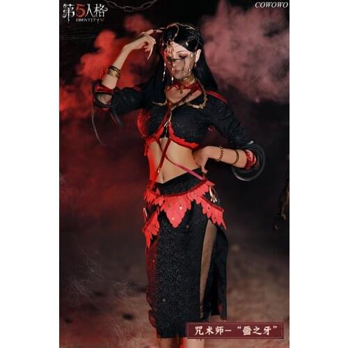 Anime! Identity V Patricia Dorival Conjurator EZhiYa Skin Game Suit Uniform Cosplay Costume Halloween Carnival Party Outfit NEW