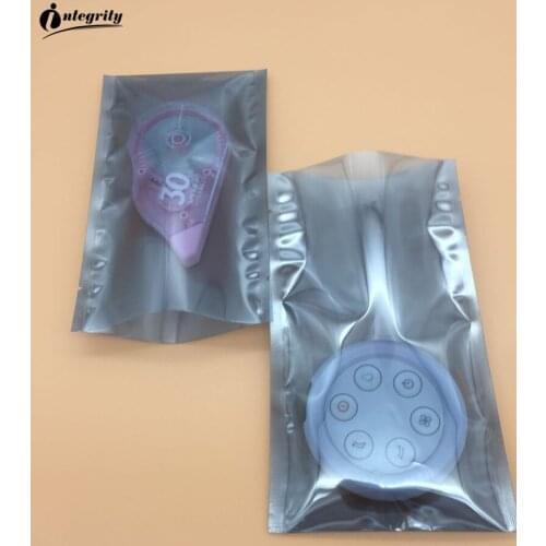 INTEGRITY 3000pcs/10*15cm Anti Static Open Top Package Shielding Bags ESD Shielding Packaging Bag Electronic Digital Goods pouch