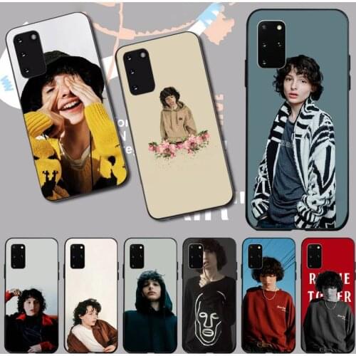 PENGHUWAN Finn Wolfhard Stranger Things Phone Case for Samsung S20 plus Ultra S6 S7 edge S8 S9 plus S10 5G