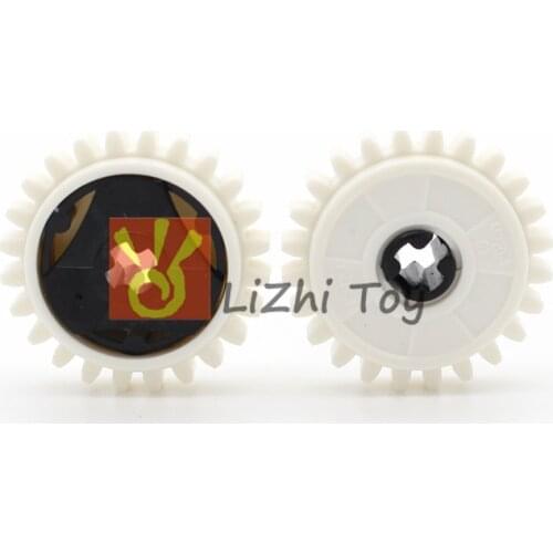 Technology Parts 60c01 Gear 24 Tooth Clutch Bricks Building Block Accessories DIY Machine Parts Compatible with Toys for Kid