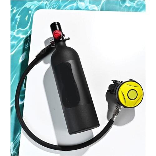 Underwater breathing apparatus, scuba diving equipment, gas cylinder, gill portable oxygen tank, full set of professional swimmi