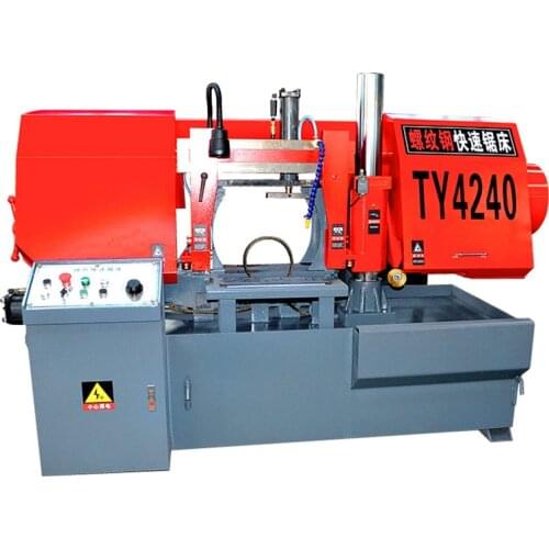Hydraulic cnc cutting band saw metal sawing machine cutting machinery tools