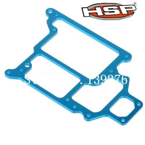 HSP 188065 108065 02069 Upgrade Parts For 1/10 RC Car Spare Parts Aluminum Radio Tray Off Road Monster Truck 94188 Blue