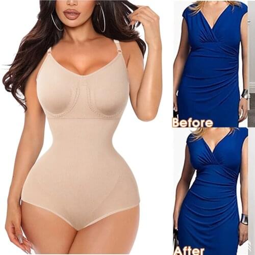 Women Full Body shaper Modeling Shapewear Waist Cincher Underbust Bodysuit Slimming Corset Waist Trainer Seamless Shapewear