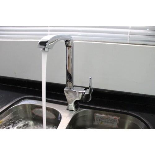 All copper single hole kitchen faucet KITCHEN faucet 360 degree rotation Woodpecker series