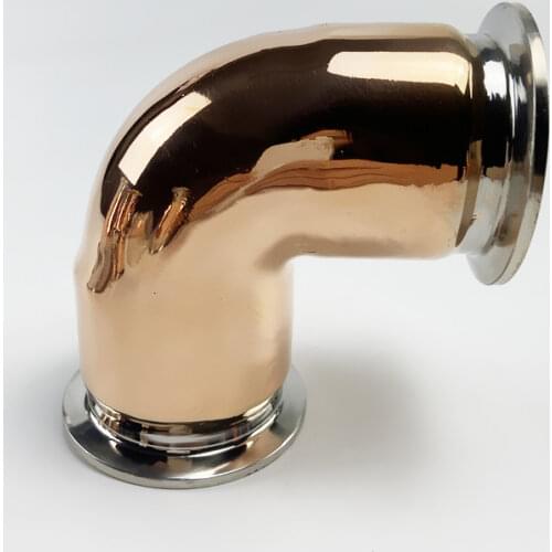 2" (51mm)OD64mm 90 Degree Copper Elbow ，Suitable For Home Brewing