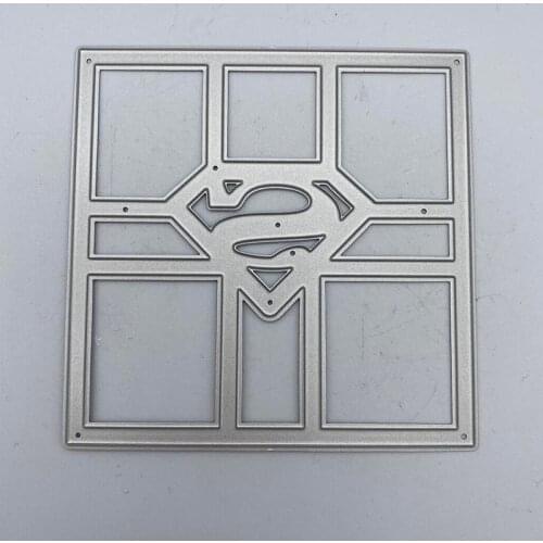 Metal Cutting Dies S type diamond Stencil for DIY Scrapbooking Embossing Paper Cards Crafts Diecuts