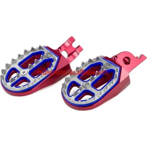 NICECNC CNC Racing Foot Pegs FootRest For Honda CRF450R 2002-2018 CRF450X 2005-2017 CRF450RX 2017 2018 CRF 450R 450X 450RX