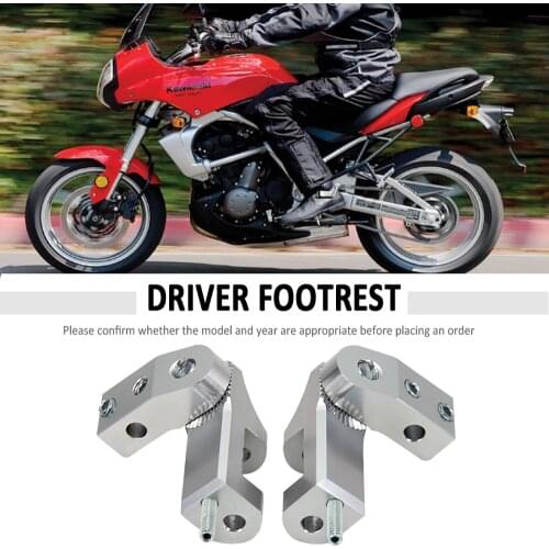 NEW Motorcycle Foot Peg Passenger Footpeg Lowering Kit For Kawasaki Versys 2008