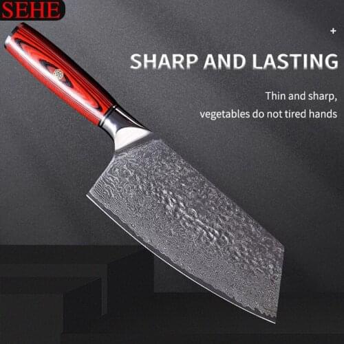 Hож Chefs Knife 67 Layers Japanese Damascus Steel Damascus Chef Knife Damascus Kitchen Knife Meat Cleaver Fish Knife G10 Handle