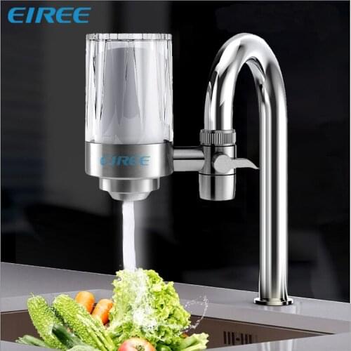 EIREE Water Purifier Kitchen Faucet Filter Water Filter Purification Tool Washable Ceramic Percolator Nozzle for Faucet