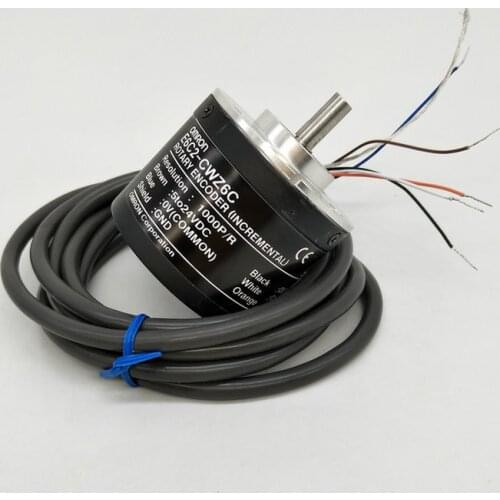 Omron E6C2-CWZ6C 1000 600 100 1024ppr pulse digital optical encoder quadrature rotary encoder angle sensor
