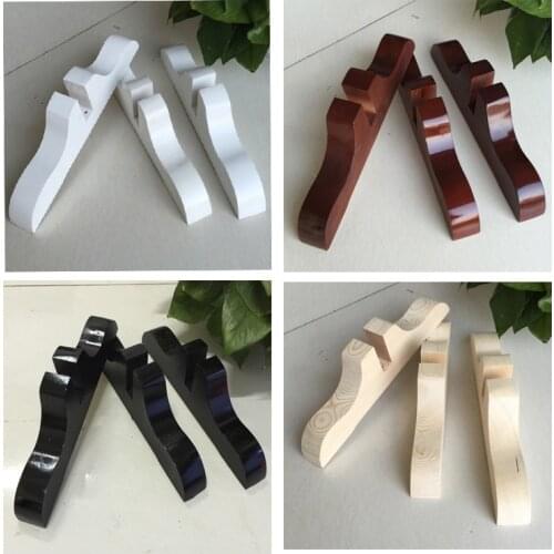 3pcs/Lot Screen stand solid wood base partition base support legs upright stand room divider bracket