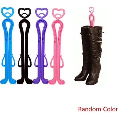 1 Pcs Useful Heart Shoe Rack Long Boots Stays Storage Boots Stand Holder Shoe Trees Organizer