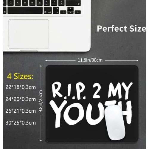 R.i.p. 2 My Youth Mouse Pad 846 Nbhd Wipe Out The Neighborhood