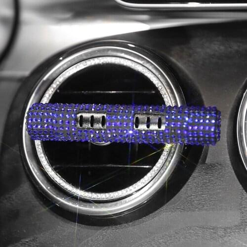Crystal Car Air Freshener Smell In The Car Styling Air Vent Perfume Parfum Flavoring For Auto Interior Accessorie
