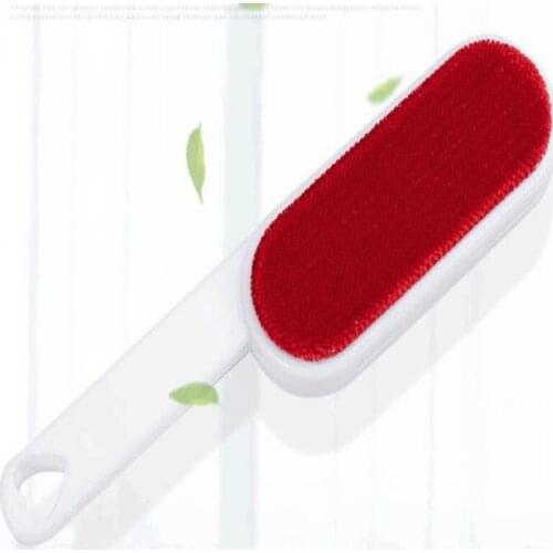 2pcs/lot Double sided Reusable Cleaning brush Clothes lint removal Static brush home coat Plush Brush Cat Dog Pet hair remover