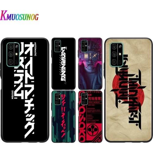 Silicone Cover Cyber style punks For Honor V30 View 20 V20 30i 30S 30 20S 20E 20i 20 Lite Pro Plus Phone Case