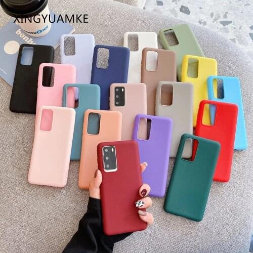 Candy Color Silicone Protection Phone Cover For iPhone 11 12 Pro Max Mini 6 6S 7 8 Plus SE 2020 XR X XS Max Matte Soft TPU Case