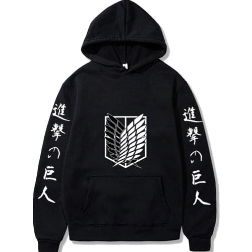 Attack on Titan Hoodie Fashion Pullovers Casaul Tops