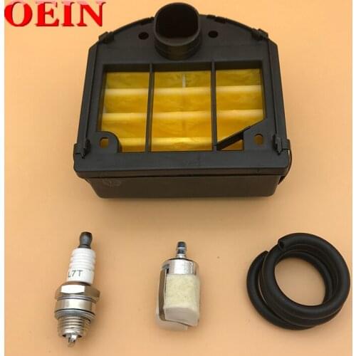 Air Filter Fuel Filter Hose Pipe Line Spark Plug Replace Kit For HUSQVARNA 268 272 261 262 Chainsaw Parts 503 44 72-03