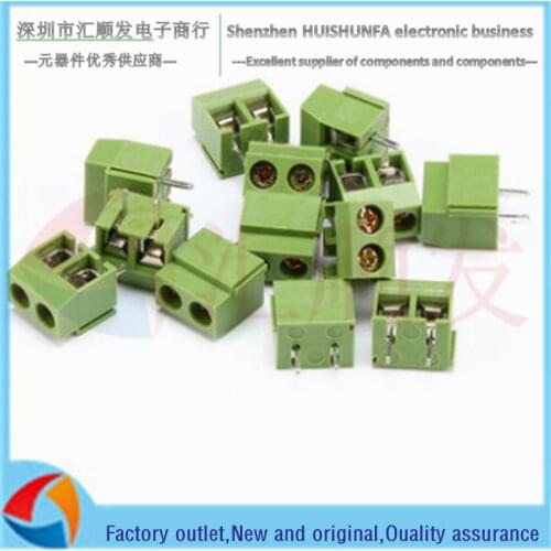 5PCS!!! KF142V-5.08-2/3/4/5/6/8P double row in-line 5.08mm pitch spring type PCB terminal block