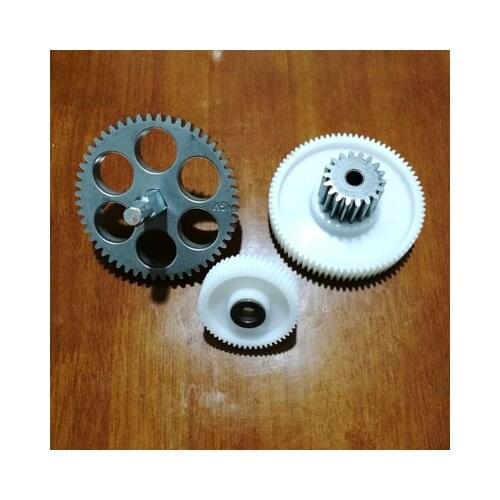 3 Pcs Meat Grinder Small And Medium Plastic Gear Parts Large Iron Gear Iron Shaft Accessories Suitable For RMG 1215 1216 1217
