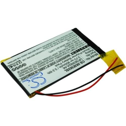 Cameron Sino 900mah battery for PALM Tungsten E UP383562A A6 PDA, Pocket PC Battery
