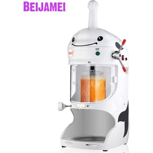 BEIJAMEI Hot sale commercial electric snow ice shaving machine/snowflake ice machine/ice crusher price
