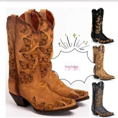 Женские высокие ботинки BURUIJING China At AliExpress