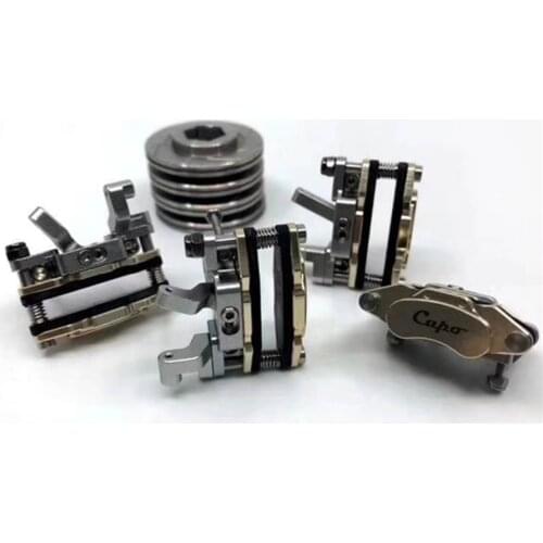 Capo Rc Crawler Toys Car 1/8 Remote Control Wranglerr JKMAX Model Disc Brake Sets JK MAX Upgrade Parts Accessories CD158274DB