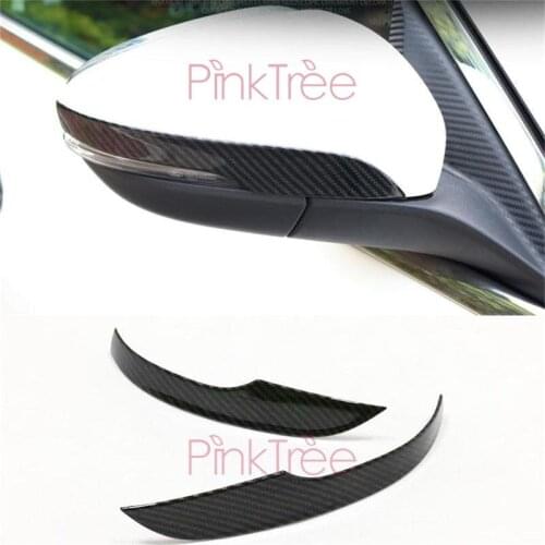 For Ford Focus 2019 2020 ST-Line ABS Chrome Auto Rear View Mirror Trim Side Mirror Sticker Car Styling Accessories