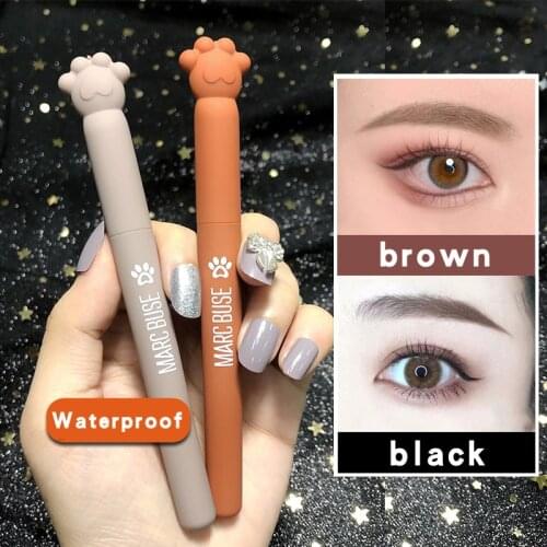 Cat Claw Eyebrow Pencil Black Eyeliner Lash Liner Eye Shadow Cosmetics