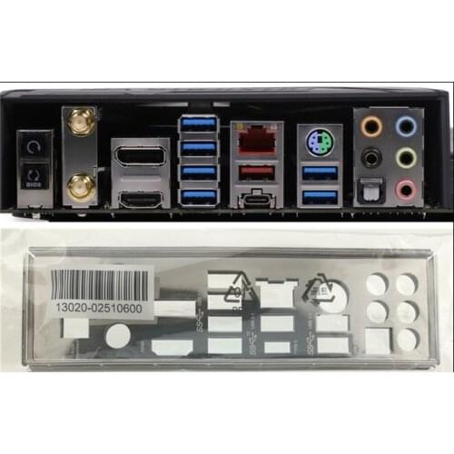 New I/O shield back plate of motherboard for MAXIMUS VIII FORMULA just shield backplate Free shipping