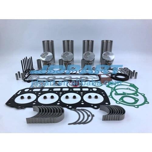 New 4D98E Overhaul Kit Piston Rings Bearing Set Full Gasket Kit Engine Valve For Yanmar