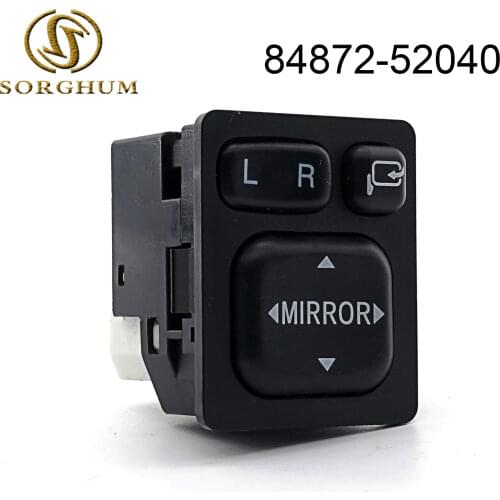 New Side Mirror Switch 84872-52040 84870-34010 for Toyota 4Runner Yaris Camry Sienna RAV4 Corolla Highlander Tacoma Lexus IS250
