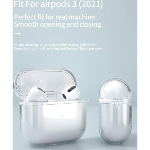 Suitable For Airpods 1/2 Airpods Headphone Case Silicone Apple Bluetooth Waterproof Headphone Case Earphone Accessories