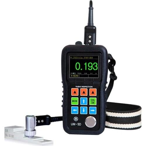 Portable Through Coating Ultrasonic Thickness Gauge UM-5D A&B-Scan