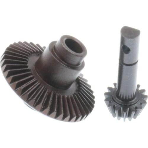 Heavy Duty Helical Bevel Gear 40T 15T for 1/10 RC4WD TF2 D90 Gelande II Yota Axle Ring&Pinion Gear