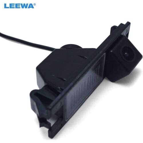 LEEWA HD HD Waterproof Car CCD Backup Rear View Camera For Hyundai IX35 Reversing Park Camera #5511