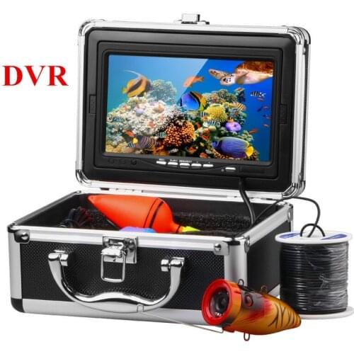 30m cable 7 inch lcd monitor Fish finder Underwater fishing camera with video recording
